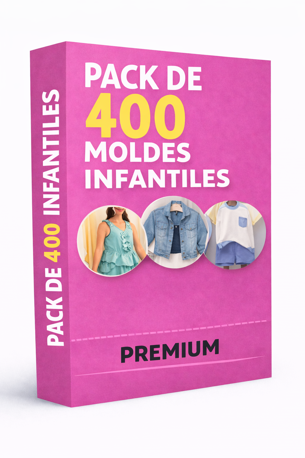 Pack 400 Moldes Infantiles